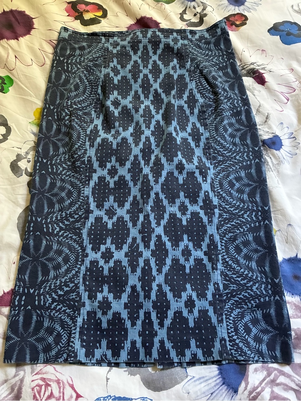 Ikat print pencil skirt by Tracy Reese size 12